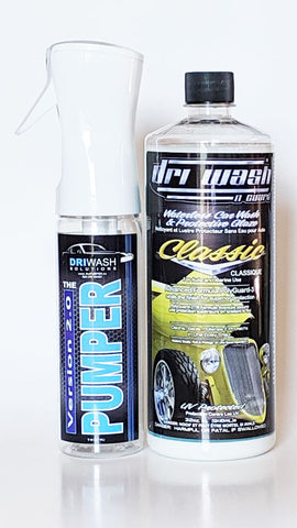 32oz DRI WASH 'n GUARD® Classic Waterless Car Wash (w/thePUMPERv2)